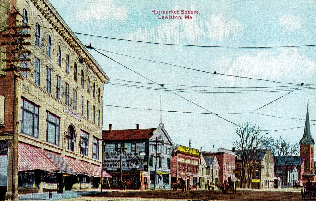 Card 11 – Haymarket Square, Lewiston, ME