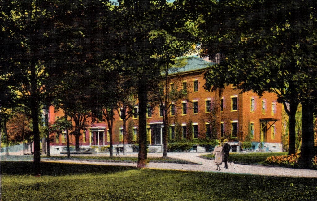 Card 41 – Parker Hall, Bates C., Lewiston, ME