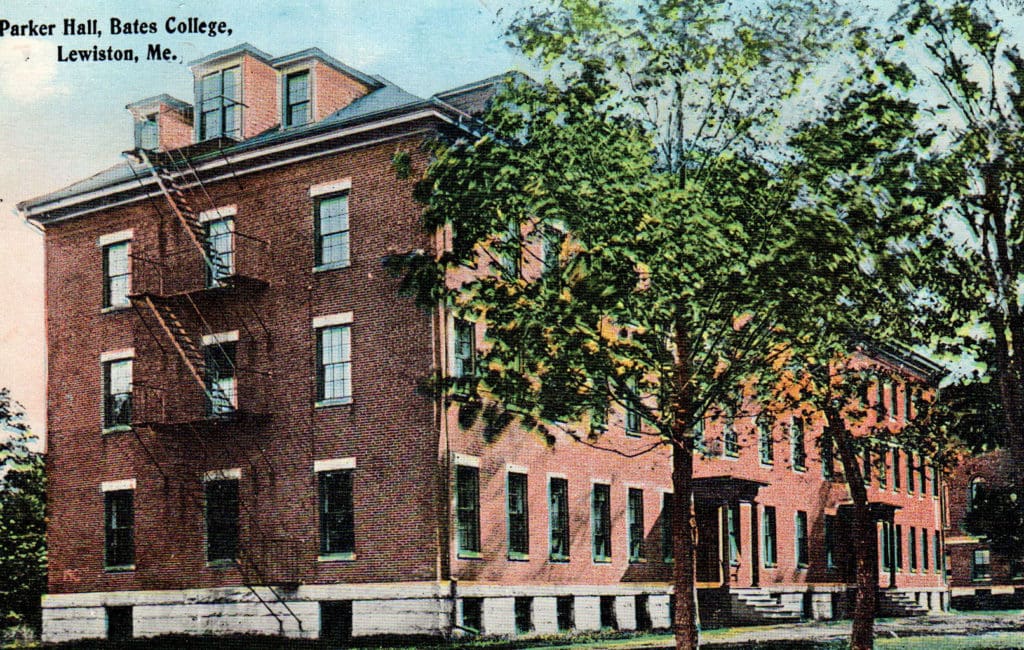 Card 42 – Parker Hall, Bates C., Lewiston, ME
