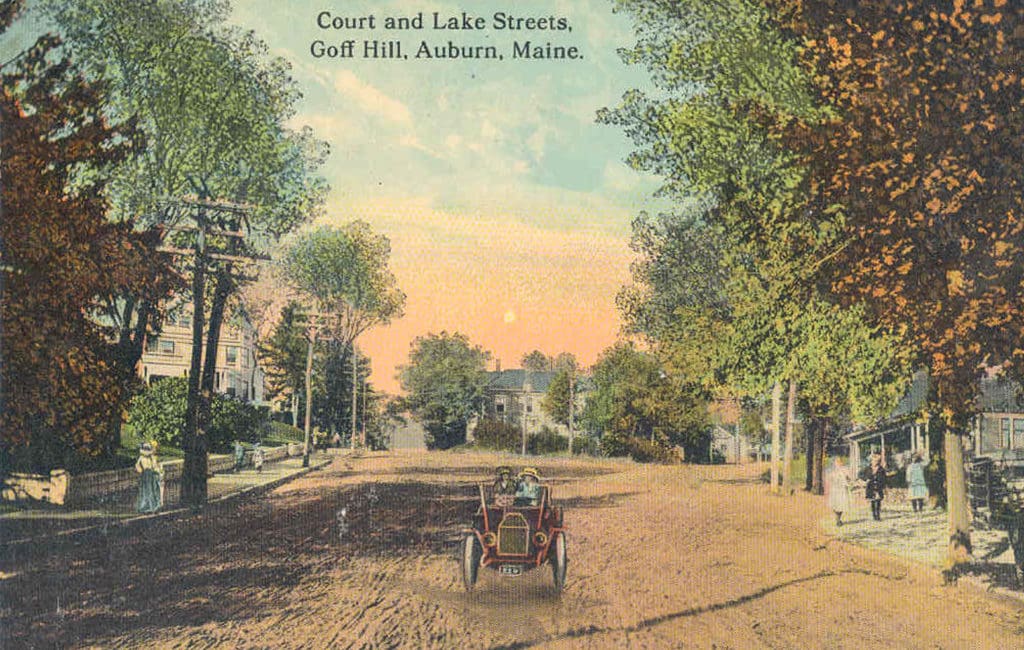 Card 67 – Court and Lake Streets, Goff Hill, Auburn, ME