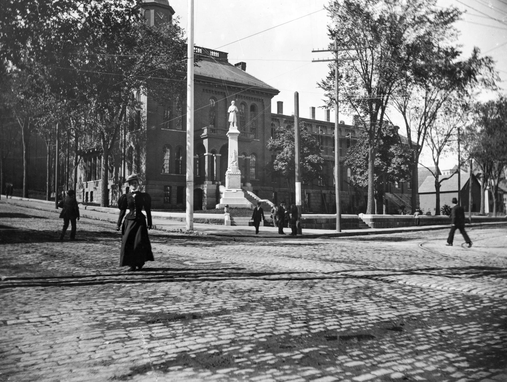Court & Turner St, Auburn, Maine - Late 1800s